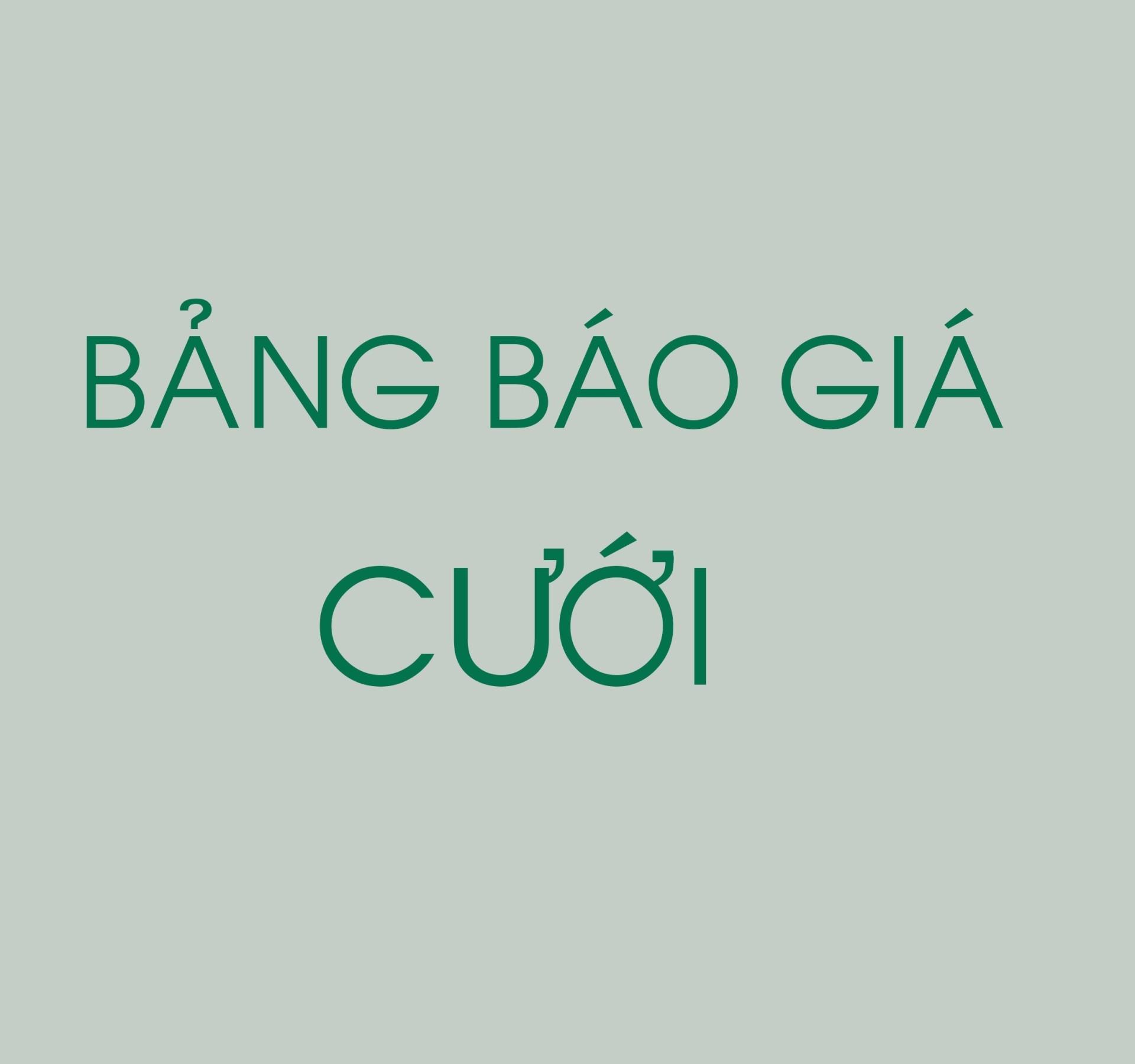 BAO GIA CUOI